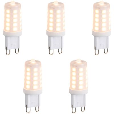 Luedd G9 Dimmable LED Bulb Set - Warm 2200K - 250lm - 3W Luedd G9 Dimmable LED Bulb Set - Warm 2200K - 250lm - 3W