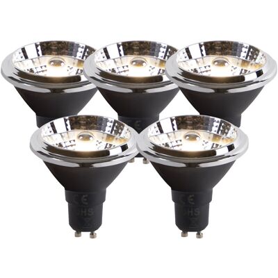Luedd - Set of 5 GU10 led Bulbs AR70 6W 475lm 3000K Luedd - Set of 5 GU10 led Bulbs AR70 6W 475lm 3000K