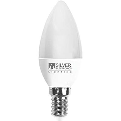 SmartGroup Silver E14 6W Candle LED Bulb SmartGroup Silver E14 6W Candle LED Bulb