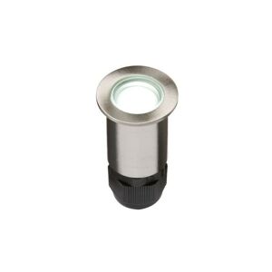 24V Small Stainless Steel Ground Fitting 4 x White led, IP67 - Knightsbridge