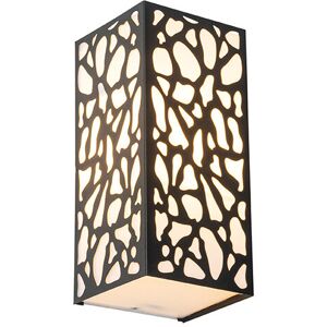 QAZQA Classic outdoor wall lamp black IP44 - Nicole - Black