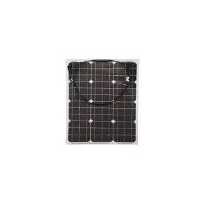 Lowenergie - 50w Flexi Solar Panel Photo-voltaic for boat caravan home in white