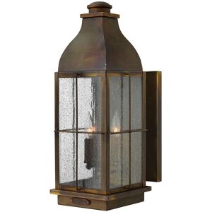 Elstead - Bingham - 3 Light Outdoor Large Wall Lantern Light Sienna IP44, E14