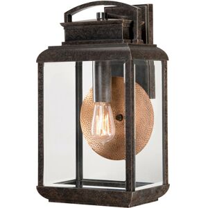 Elstead - Byron - 1 Light Outdoor Large Wall Lantern Light Imperial Bronze IP44, E27