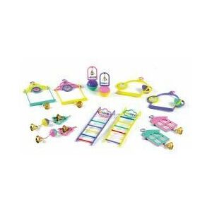 CALDEX Classic Mixed Budgie Toys - 6 - 601859