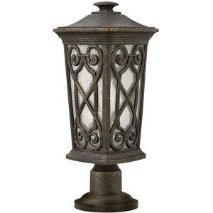 Elstead - Enzo - 1 Light Small Outdoor Pedestal Light Autumn IP44, E27