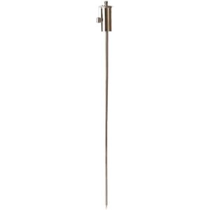 Berkfield Home - Esschert Design Oil Torch On Pole Stainless Steel