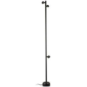 FARO BARCELONA Faro brot - Integrated led Bollards Outdoor Ground Light Black, 2700K