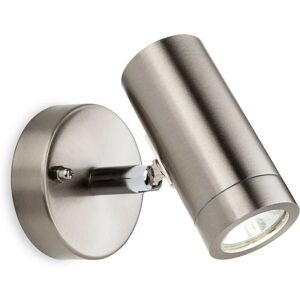 Firstlight Products - Firstlight Sprint - led 1 Light Single Outdoor Wall Light Spotlight Stainless Steel IP44