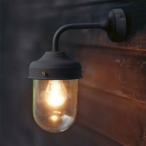 Garden Trading - Barn Farm Carbon Grey Mains Outdoor Garden Wall Light LACN20