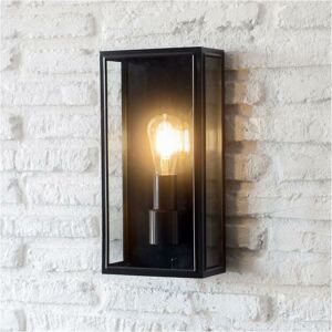 Garden Trading - Belgrave Tall Wall Light Lantern Porch Door Mains Black Steel