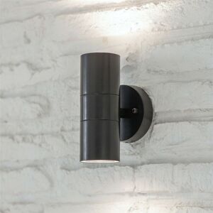 Garden Trading - Regent Up Down Spot Mains Garden Wall Porch Light Carbon Grey