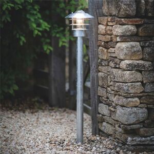 Garden Trading - St Ives Strand Post Path Mains Garden Light Galvanised Steel