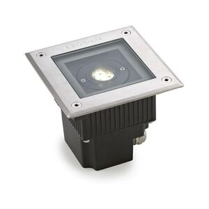 Gea Power - led 3 Light Outdoor Square Recessed Floor Light Stainless Steel Aisi 316 IP67 - Leds-c4