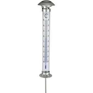 Berkfield Home - hi Solar Garden Thermometer Light