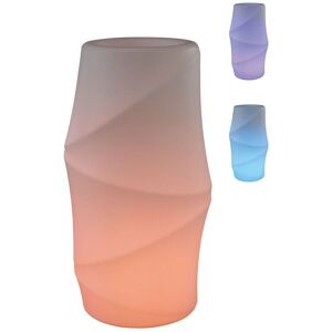 INSPIRED LIGHTING Inspired Clearance - Bambu Tall Pot led rgb Outdoor IP65, 120lm, Opal White, 3yrs Warranty