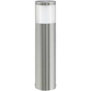 Loops - IP44 Outdoor Pedestal Light Stainless Steel 3.7W Built in led Wall Post Lamp