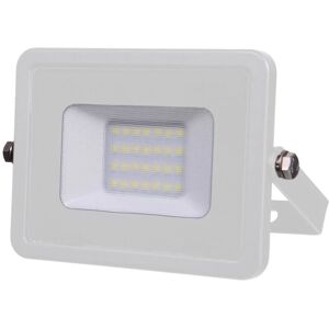 VT443 Outdoor led Floodlight With smd Samsung Chip 4000K White Body 20W - V-tac