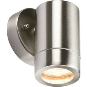 Knightsbridge - Lightweight Stainless Steel Fixed GU10 35W Fitting, 230V IP65