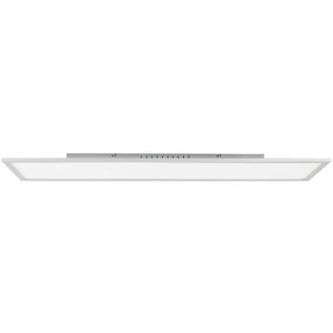 Led Panel Gelora dimmable (modern) in White made of Plastic for e.g. Kitchen (1 light source,) from Prios white, silver