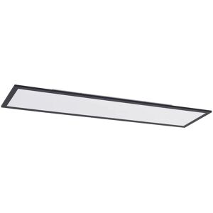 Led Panel Nelios (modern) in Black made of Aluminium for e.g. Living Room & Dining Room (1 light source,) from Lindby black, white