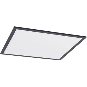 LED Panel Nelios (modern) in Black made of Aluminium for e.g. Living Room & Dining Room (1 light source,) from Lindby - black, white