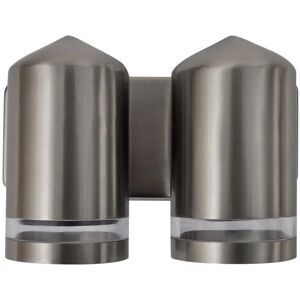 Berkfield Home - led Wall Lamp Stainless Steel Down with Cone Head
