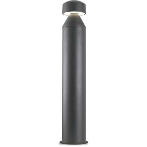 Cilin - Outdoor led Outdoor Bollard Urban Grey 100cm 2185lm 4000K IP65 - Leds-c4