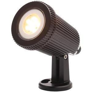 Litecraft - Nelson Spike Spotlight Outdoor Adjustable IP65 Rated Fitting - Black