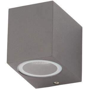 Litecraft - Richmond Wall Light Outdoor Up or Down Garden Fitting - Anthracite