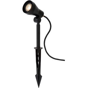 Lucide - spike - Spike Garden Spotlight Outdoor - led Dim. - GU10 - 1x5W 3000K - IP54 - Black