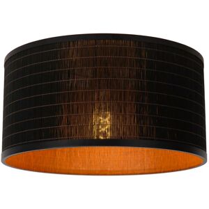 Lucide TAGALOG - Flush Ceiling Light - Ø40cm - 1xE27 - Black