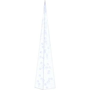 BERKFIELD HOME Mayfair Acrylic Decorative led Light Cone Blue 90 cm