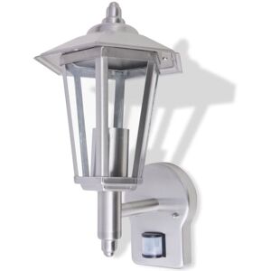 Berkfield Home - Mayfair Outdoor Uplight Wall Lantern with Sensor Stainless Steel