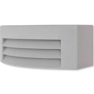 Berkfield Home - Mayfair Outdoor Wall Light Grey Aluminium