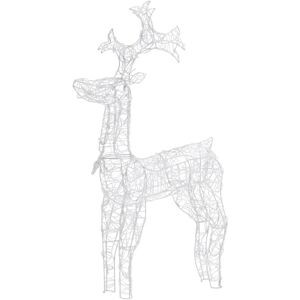 BERKFIELD HOME Mayfair Reindeer Christmas Decoration 90 LEDs 60x16x100 cm Acrylic