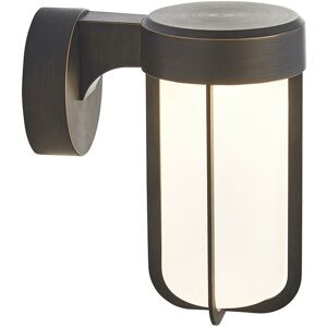 Benevento Outdoor Integrated led Wall Lamp Brushed Bronze Finish & Frosted Glass IP44 - Merano