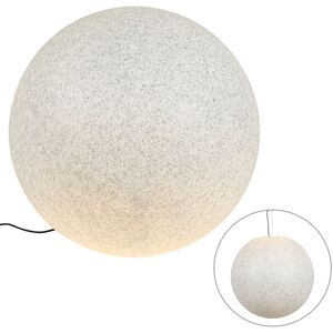 QAZQA Modern outdoor lamp gray 77 cm IP65 - Nura - Grey