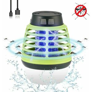 HOOPZI Mosquito Killer Lamp Camping Light 2 in 1 Mosquito Killer IP67 Waterproof USB Rechargeable Portable Light with 2200mAh Battery and Retractable Hook