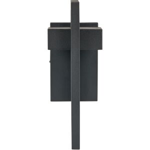 Beliani - Outdoor External Wall led Light Lamp 35 cm Metal Iron Glass Modern Black Kelty - Black