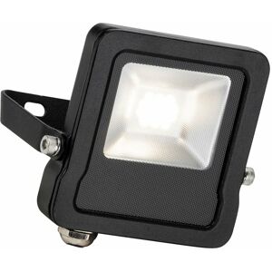 Loops - Outdoor IP65 led Floodlight - 10W Cool White led - 800 Lumens - Angled Bracket