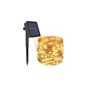 AOUGO Outdoor Solar String Lights, 12m 120 led Solar String Lights 8 Modes Outdoor Waterproof Solar Fairy Lights Decoration for Garden,Yard, Christmas,