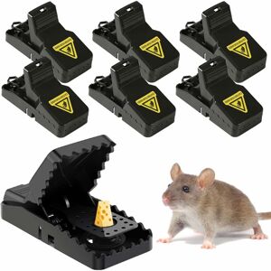 Pieces Reusable Mouse Trap Plastic Rat Trap Mouse Trap for Indoor and Outdoor, Hygienic Effective, Easy to Use Denuotop