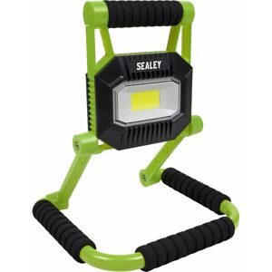 LOOPS Rechargeable Portable Floodlight - 10W cob led - IP67 Rated - Adjustable Swivel