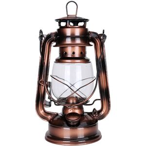 Rhafayre - Portable Lantern, Kerosene Lantern, Oil Lamps, Classic Portable Kerosene Lamp Outdoor Camping Lights 25cm Bronze