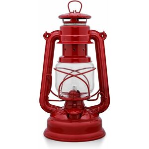 Rhafayre - Portable Lantern, Kerosene Lantern, Oil Lamps, Classic Portable Kerosene Lamp Outdoor Camping Lights 25cm Red