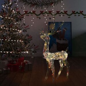 BERKFIELD HOME Royalton Acrylic Reindeer Christmas Decoration 140 LEDs 120cm Colourful