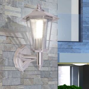 Berkfield Home - Royalton Outdoor Uplight Wall Lantern Stainless Steel