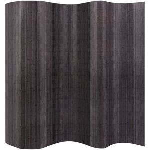 BERKFIELD HOME Royalton Room Divider Bamboo Grey 250x165 cm