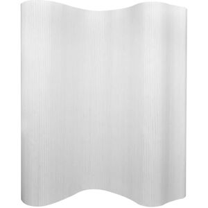 Berkfield Home - Royalton Room Divider Bamboo White 250x165 cm